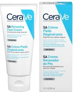 CeraVe - SA Renewing Foot Cream - Voetcrème - Droge En Ruwe Voeten - 88 Ml -Verzorgings Producten Winkel 968x1200