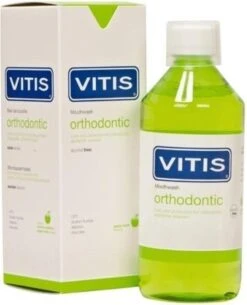 Vitis Orthodontic Mondspoelmiddel - 500 Ml - Mondwater -Verzorgings Producten Winkel 973x1200
