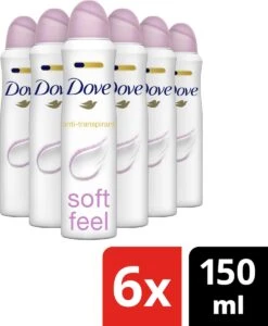 Dove Soft Feel Anti-transpirant Deodorant 6 X 150 Ml - Voordeelverpakking 10 Dove Soft Feel Anti-transpirant Deodorant 6 X 150 Ml - Voordeelverpakking -Verzorgings Producten Winkel 988x1200 1